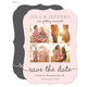 Blush Our Love Story Photo Save the Date Cards Image 1 of 6